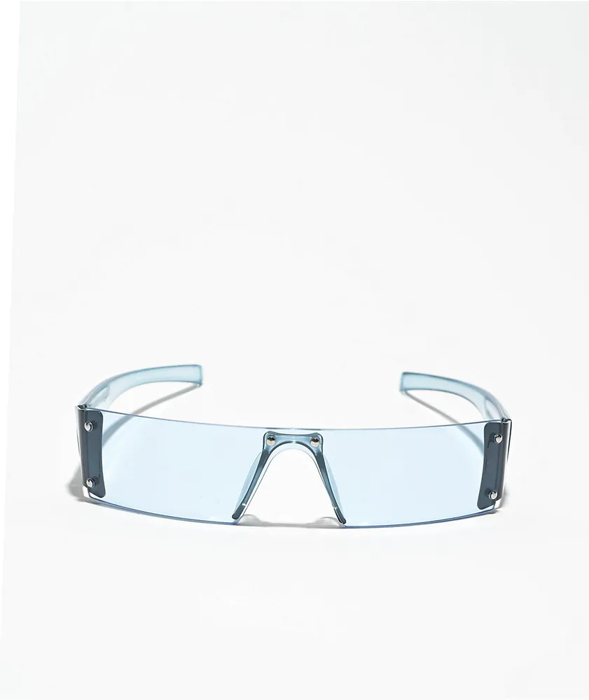 Empyre Token Bike Shield Blue Sunglasses