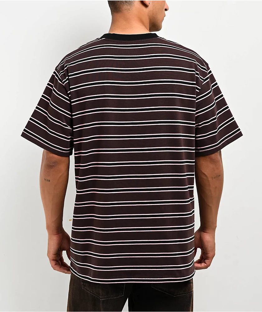 Empyre Too Tired Stripe Java Knit T-Shirt