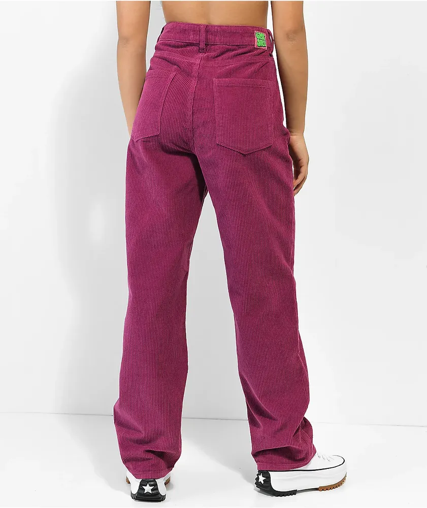 Empyre Tori 90s Berry Corduroy Skate Pants