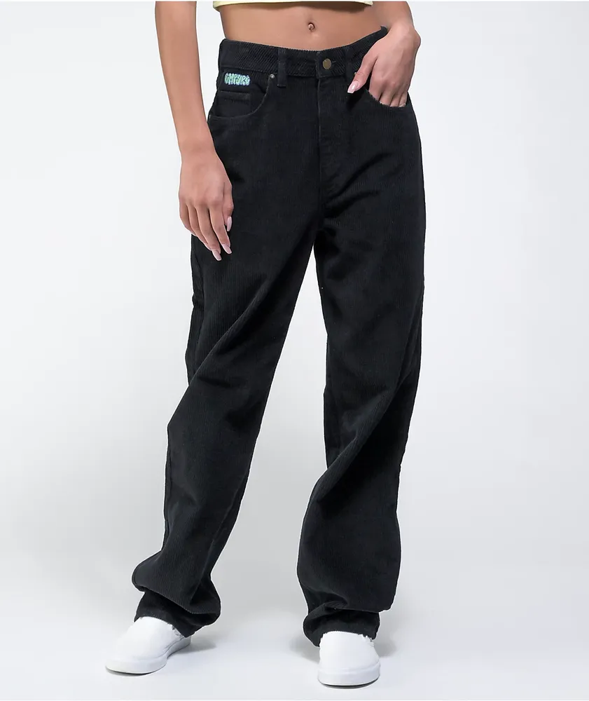 Empyre Medium Grey Corduroy Cargo Skate Pants