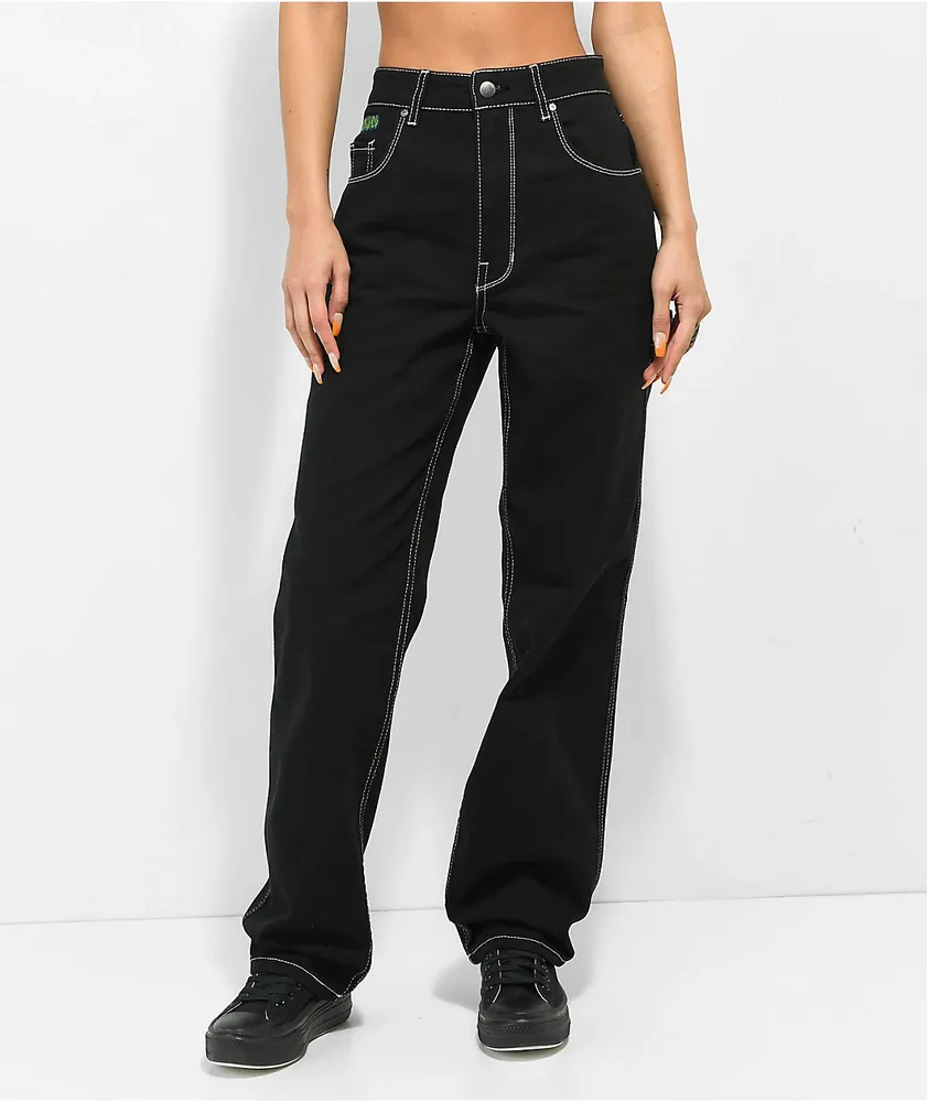 Empyre Black Canvas Carpenter Skate Pants