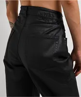 Empyre Tori Black Coated Denim Jeans