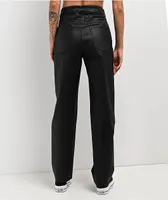 Empyre Tori Black Coated Denim Skinny Jeans