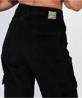 Empyre Tori Black Corduroy Cargo Skate Pants