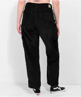 Empyre Tori Black Corduroy Cargo Skate Pants