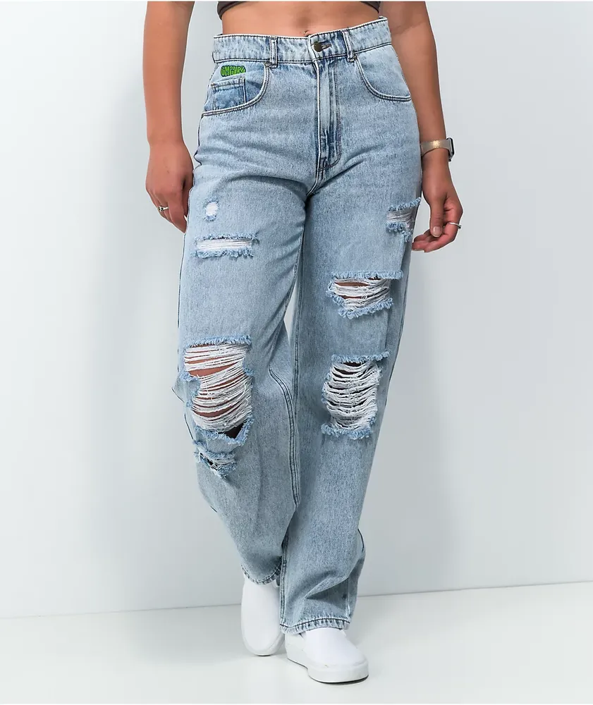 Empyre Tori Courtney Wash Skate Jeans