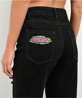 Empyre Tori Destroyed Sabbath Black Wash Skate Jeans