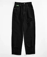 Empyre Tori Destroyed Sabbath Black Wash Skate Jeans