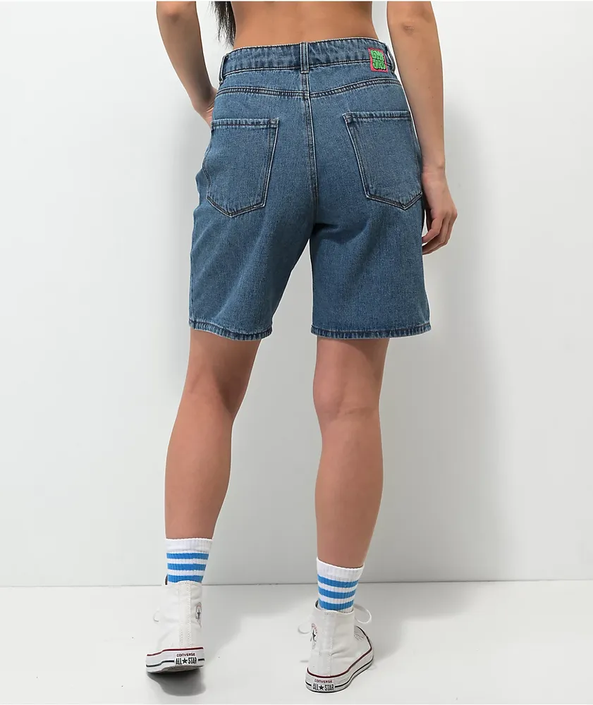 Empyre Kids Loose Fit Blue Denim Skate Pants