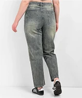Empyre Tori Overdyed Petrol Wash Skate Jeans
