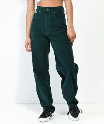 Empyre Darian Hunter Green Cargo Corduroy Skate Pants