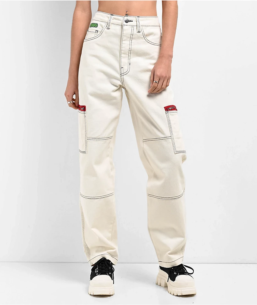 Empyre Tori Tofu Zip Cargo Skate Jeans