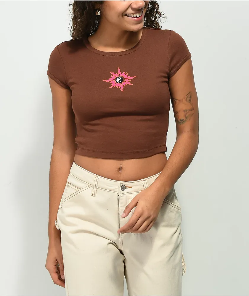 Base Stretch Crop Baby Tee