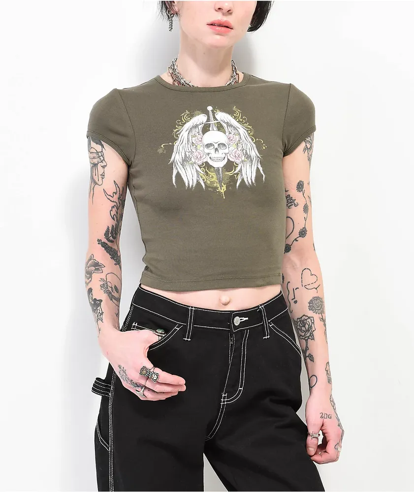 Transcend Crop Tee