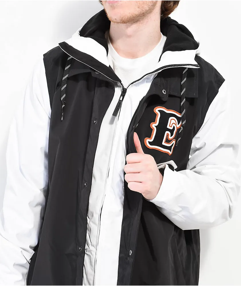 Empyre Tygor Black & White 10K Snowboard Jacket