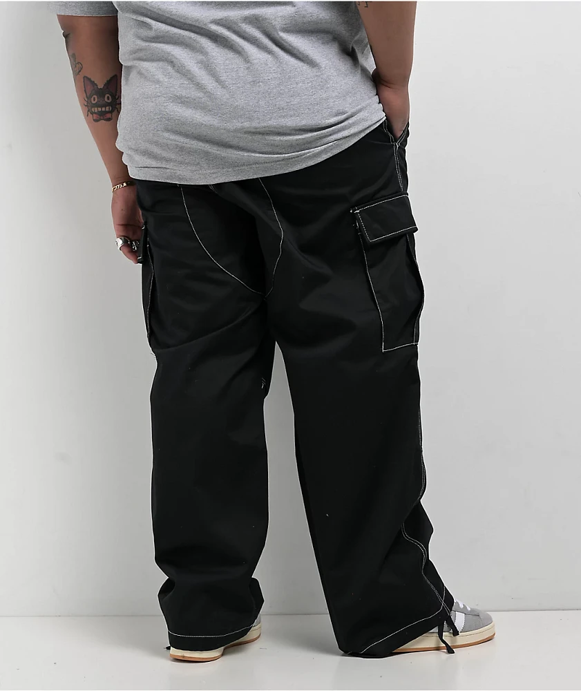 Empyre Ultra Loose Black Cargo Pants
