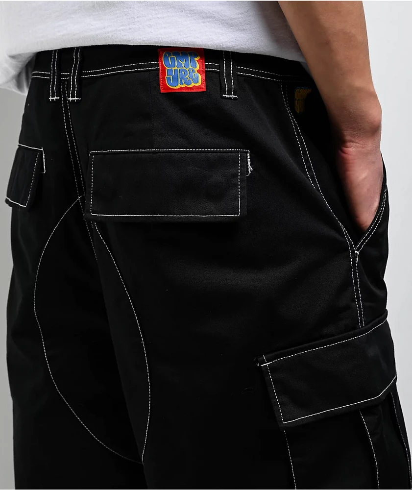 Empyre Ultra Loose Black Cargo Pants