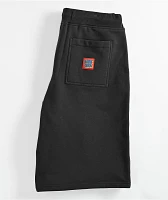 Empyre Ultra Loose Black Wash Skate Sweat Shorts