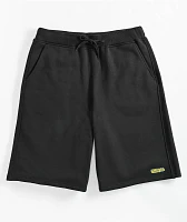 Empyre Ultra Loose Black Wash Skate Sweat Shorts