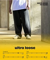 Empyre Ultra Loose Embroidered Can Denim Cargo Pants