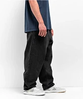 Empyre Ultra Loose Fit Shmutz Black Wash Skate Jeans