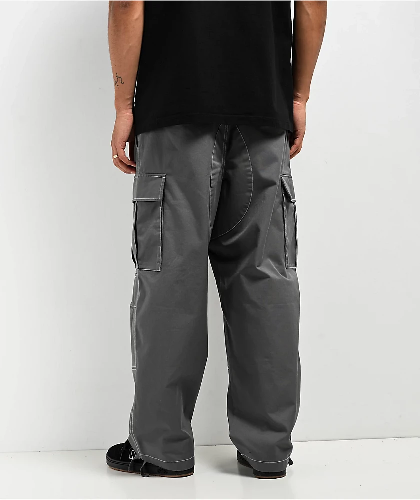 Empyre Ultra Loose Grey Cargo Skate Pants