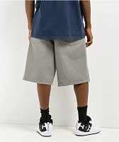 Empyre Ultra Loose Grey Twill Skate Shorts