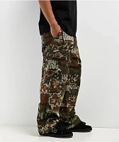 Empyre Ultra Loose Handstyle Cargo Camo Skate Pants