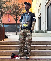 Empyre Ultra Loose Handstyle Cargo Camo Skate Pants