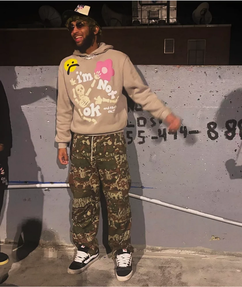 Empyre Ultra Loose Handstyle Cargo Camo Skate Pants