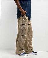 Empyre Ultra Loose Khaki Cargo Skate Pants