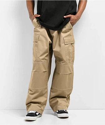 Empyre Ultra Loose Khaki Cargo Skate Pants