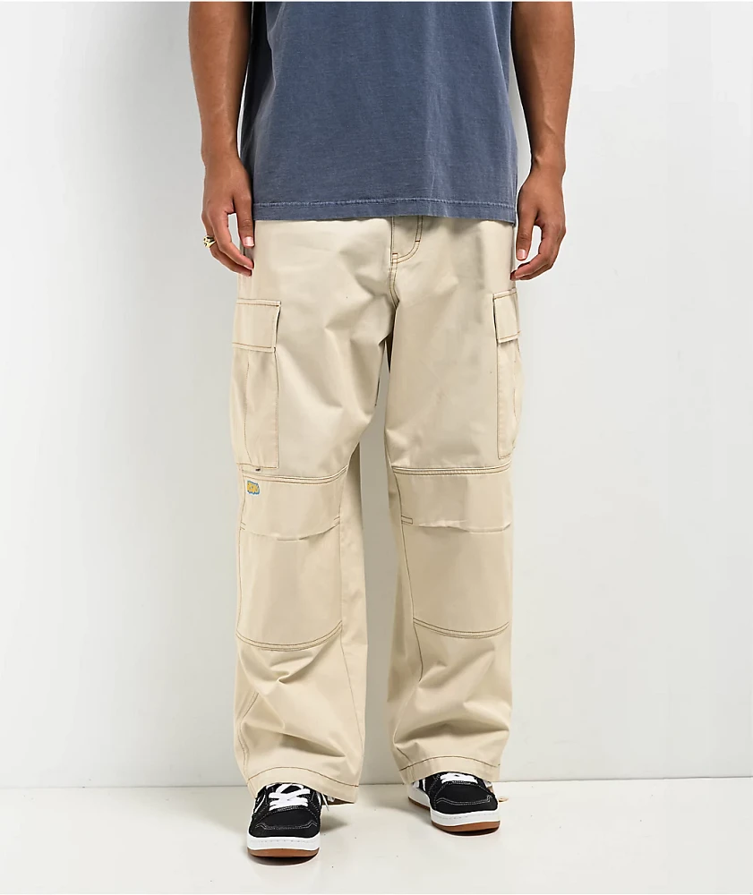 Empyre Ultra Loose Natural Cargo Skate Pants