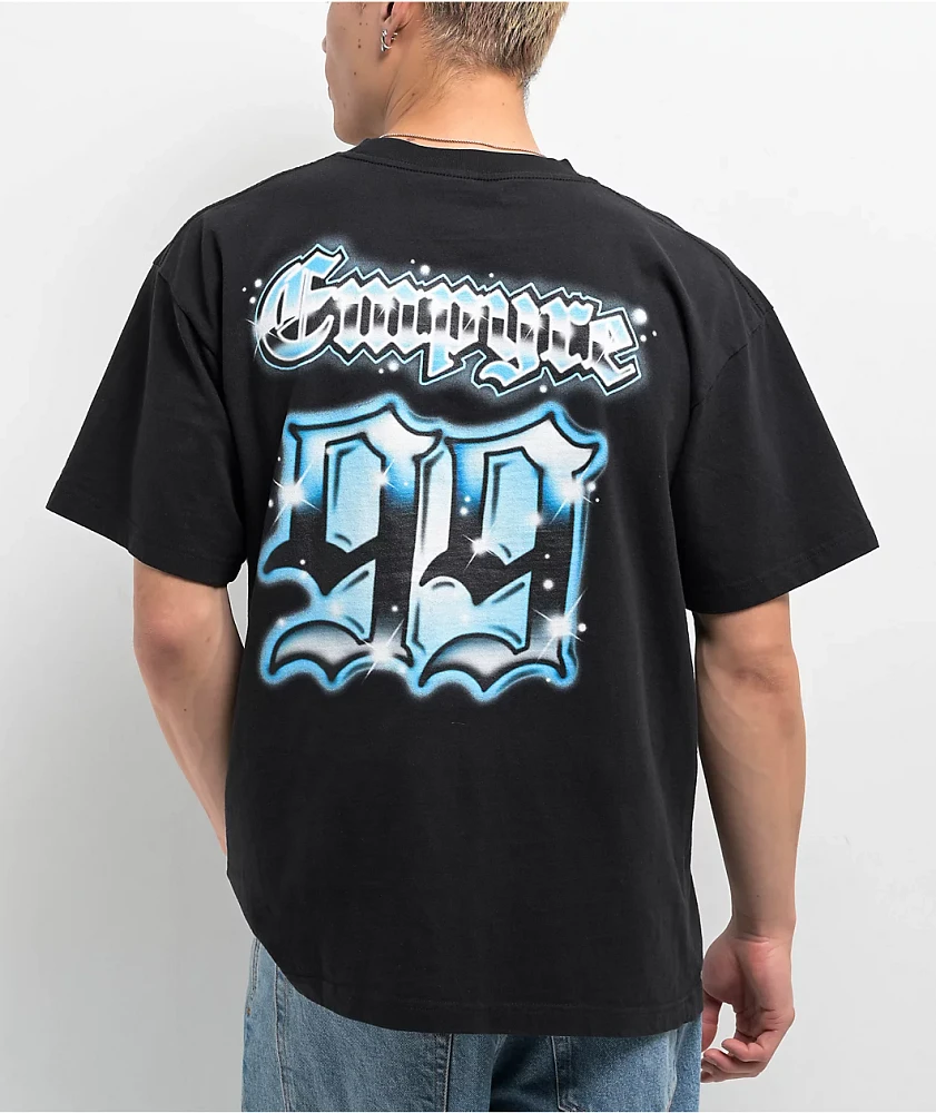 Empyre Varsity Chrome Black T-Shirt