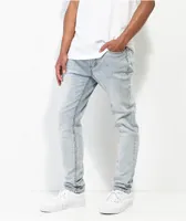 Empyre Verge Tapered Aged Light Wash Skinny Jeans