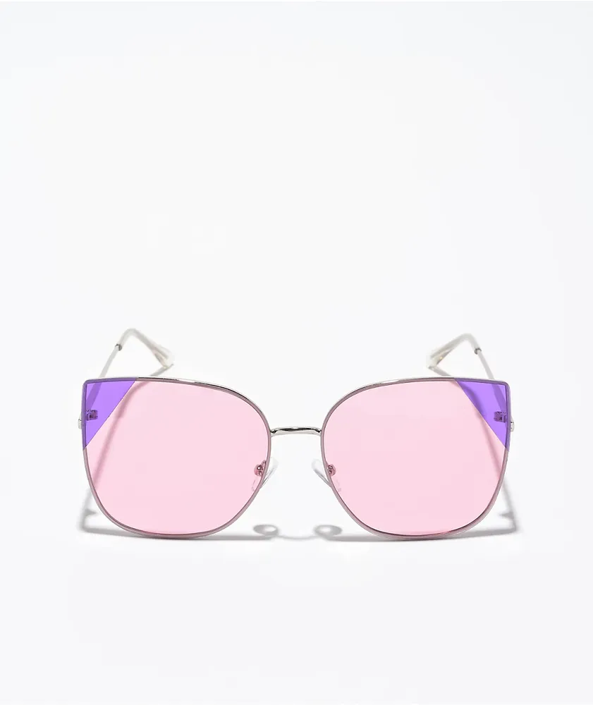 Empyre Vixen Silver & Lavender Sunglasses