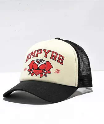 Empyre Waitlist Black & Cream Trucker Hat
