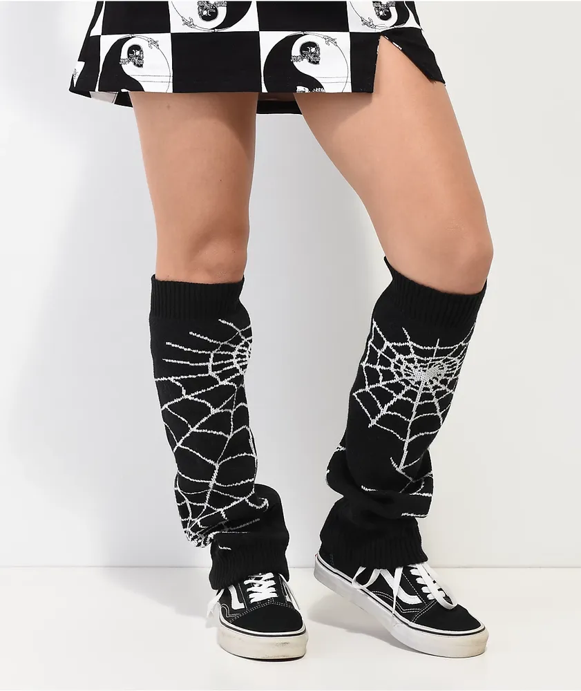 Empyre Webbed Black Leg Warmers