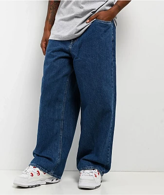 Empyre Wheelie Blue Ultra Wide Skate Jeans