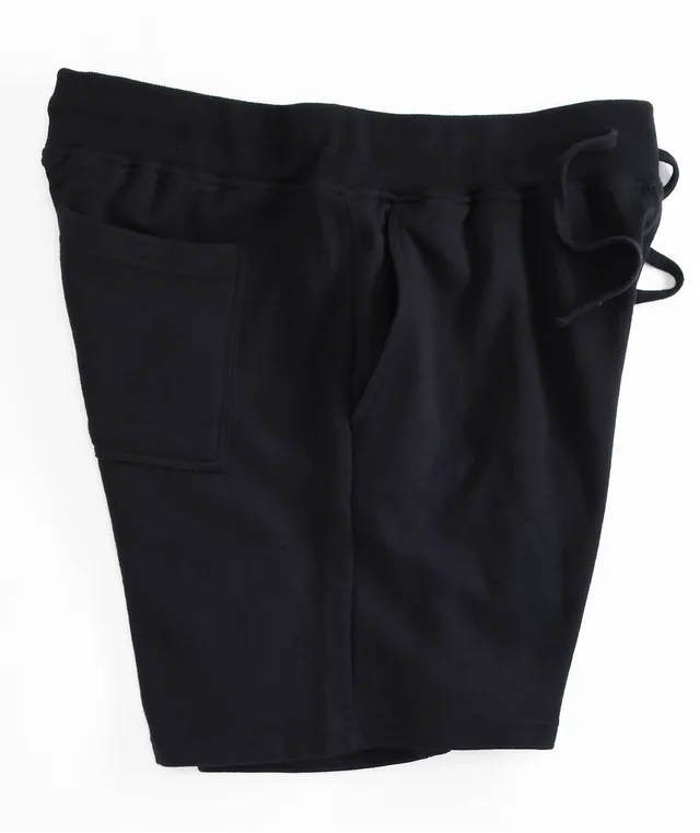 Empyre Y2K Digi Black Sweat Shorts