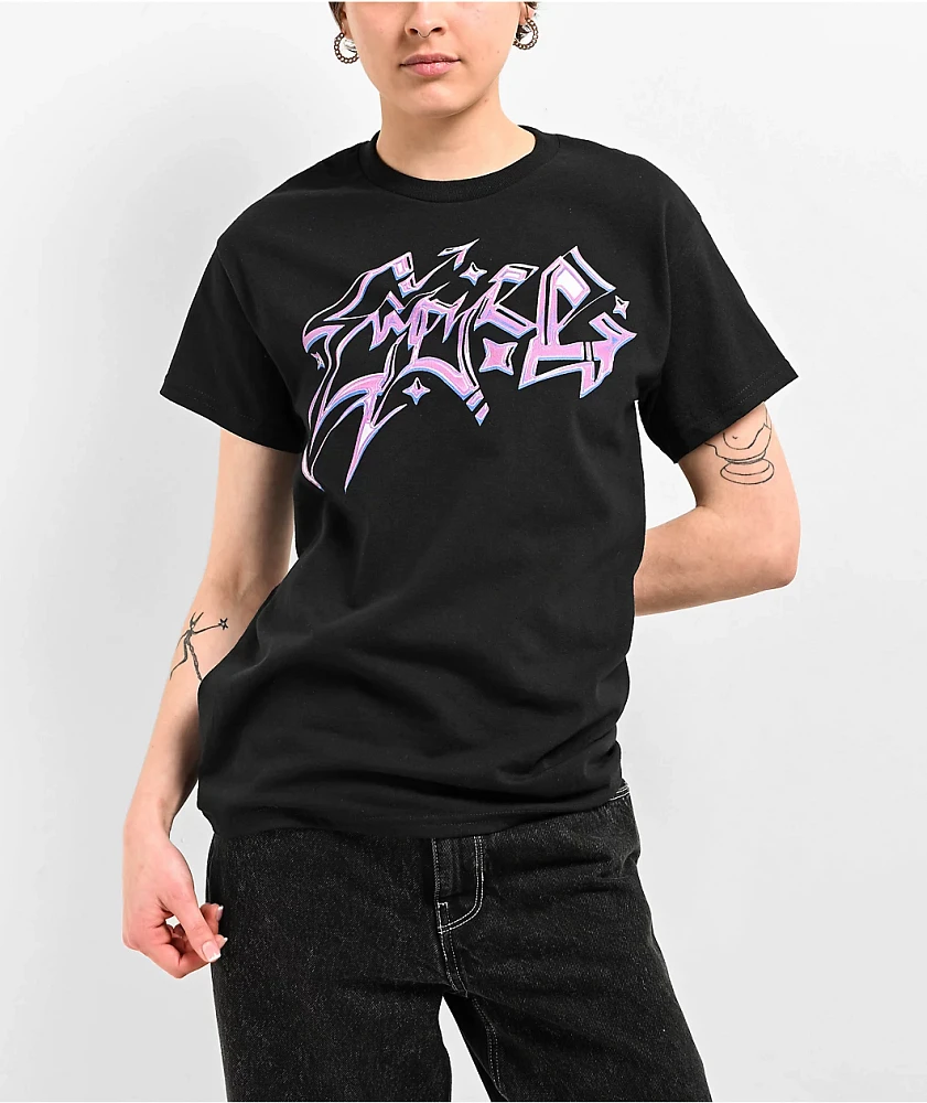 Empyre Y2K Firestarter Black T-Shirt