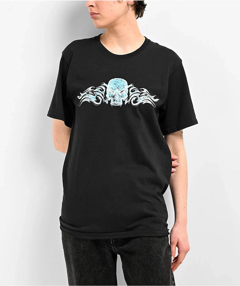 Empyre Y2K Skull Black T-Shirt