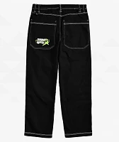 Empyre Y2K Star Black Carpenter Skate Jeans