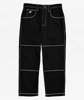 Empyre Y2K Star Black Carpenter Skate Jeans