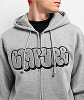 Empyre Yolked Grey Zip Hoodie