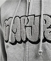 Empyre Yolked Grey Zip Hoodie