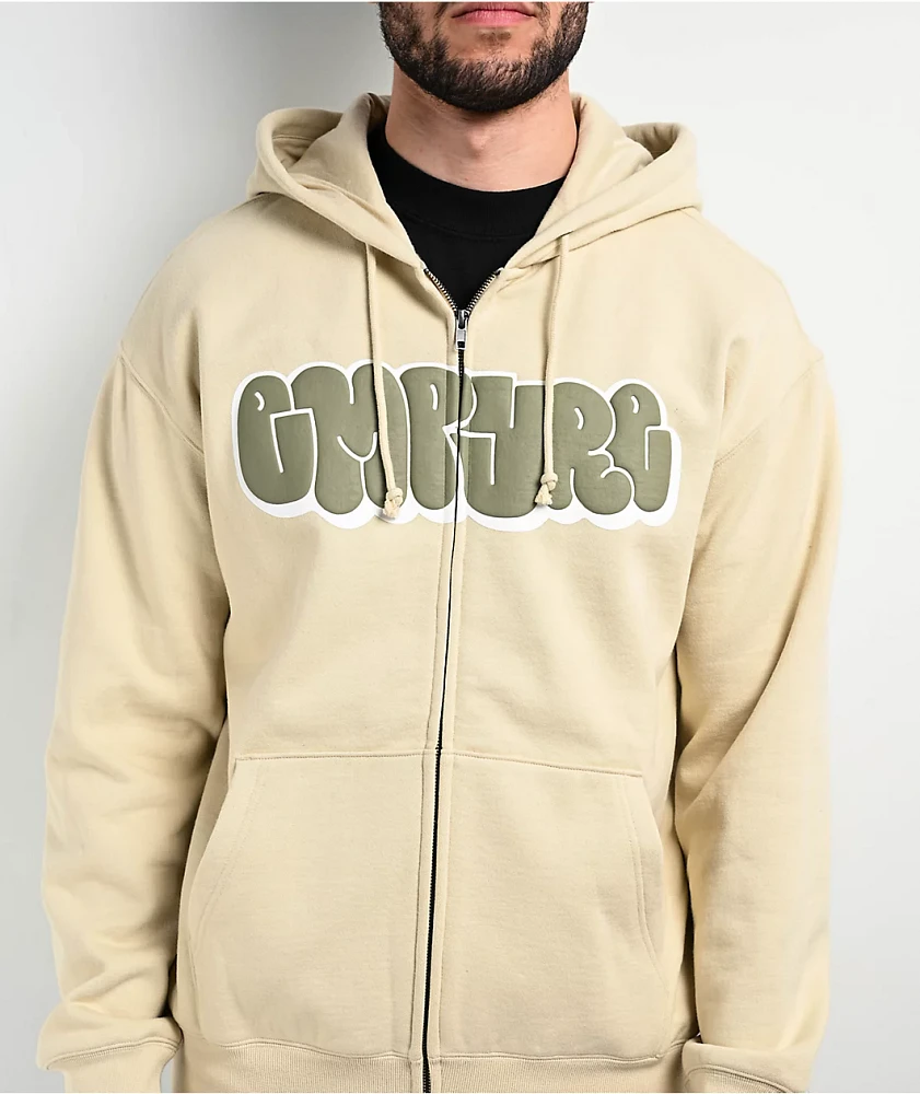 Empyre Yolked Natural Zip Hoodie