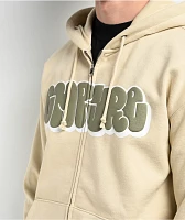 Empyre Yolked Natural Zip Hoodie