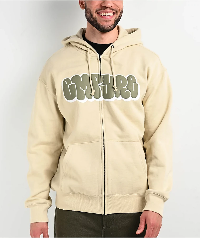 Empyre Yolked Natural Zip Hoodie