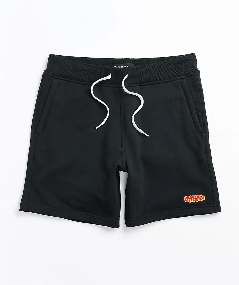 Empyre Zephyr Black Sweat Shorts